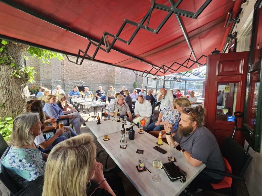 Zomerborrel met barbecue